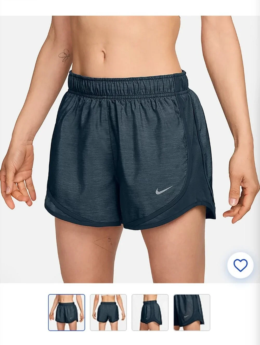 Nike Tempo Dri-FIT Mid-Rise Running Shorts 3 in- S